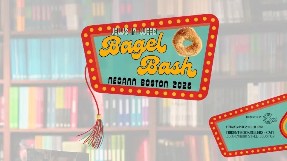 Bagel Bash at NECANN Boston event artwork